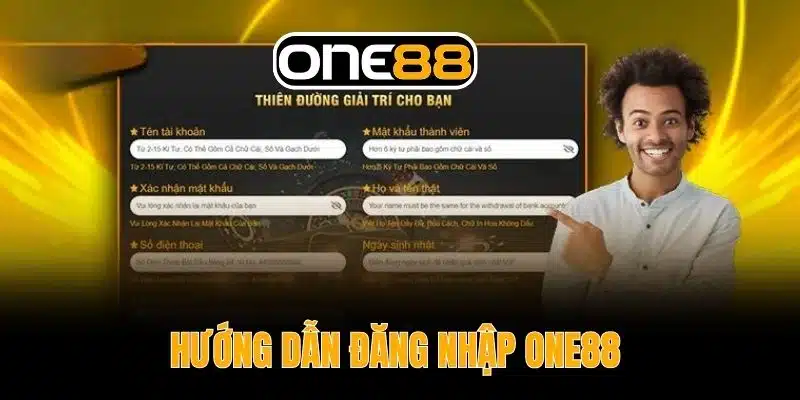 Hướng dẫn đăng nhập One88 