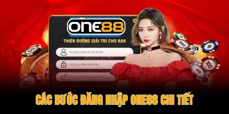 Các bước đăng nhập One88 chi tiết